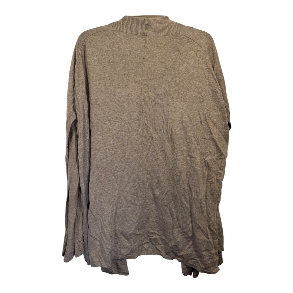 Backdrop Cardigan Womens Size S/M Beige Lighweight Open Shawl Neck Coastal - Picture 7 of 8